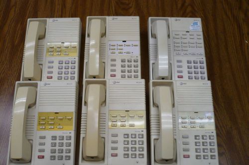 box of 6 Avaya AT&amp;T Partner MLS-6 White Yellowed Phones Used
