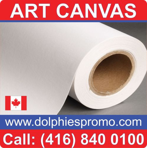 Premium w42&#034; x l60&#039; roll of polyester matt digital printing art artist canvas for sale