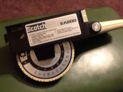 scotch ea200 handheld stencil tape machine price gun style