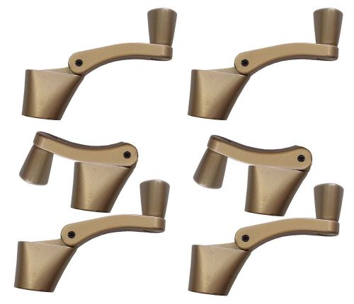 New ideal security sk927b-6 fold away handle window crank, bronze, 6-pack for sale