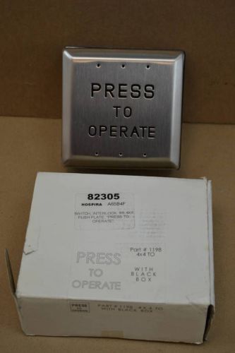 New Press To Operate Horton Door Switch Button 82305 Hospira A65B4F w/ BOX