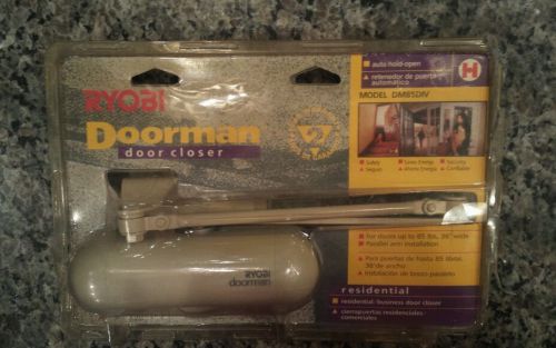 Ryobi doorman - model dm85div residential door closer auto hold open for sale