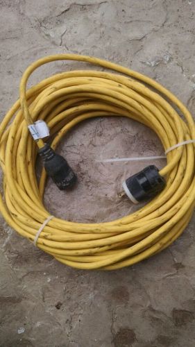 Commercial grade extension cord 64ft 220V 20A 3x31mm2 12AWG 75C 300V