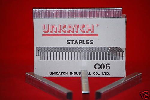 Unicatch C06-1/4&#034;Galv. Upholstery Stapler fits all C Series &amp; 7 Series Staplers