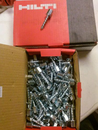 100 count box of brand new Hilti Kh-ez supports 3/8 rod 1/4 x 1 5/8