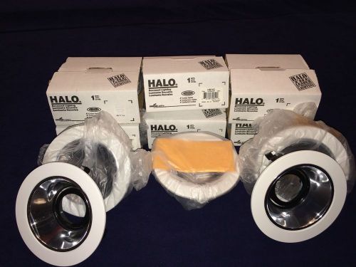 Lot of halo recessed 1421c 4-inch trim kits for sale