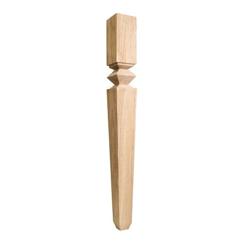 Modern Classic Wood Post (Island Leg)- 3-3/4&#034; x 3-3/4&#034; x 35-1/2&#034;- #P34