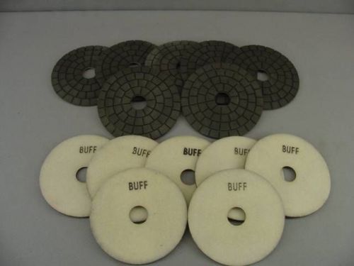 5” Con-Dri #Black Buff Diamond Polishing Disc/Pads – 14 Pieces (#1503X14)