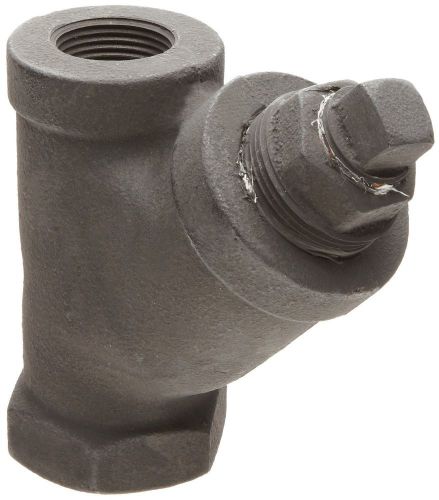 New flexicraft yit cast iron wye strainer with thread end, 1&#034; id x 4-5/8&#034; length for sale
