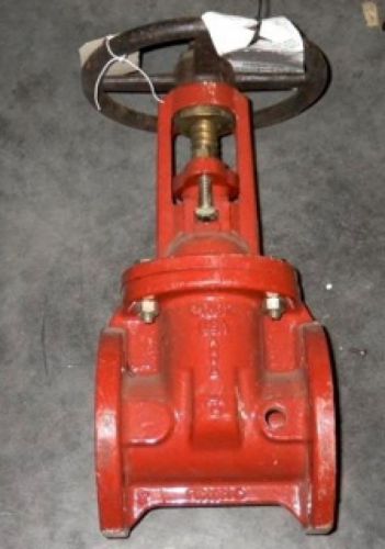 Plumbing lg. gate valve, c509pr rw 3&#034; flg ol os&amp;y hw with tapped 1/2&#034; hole for sale