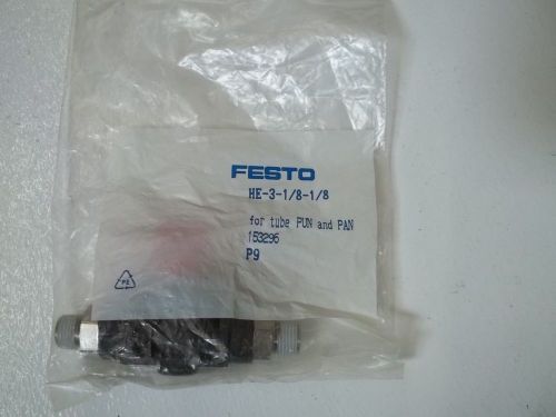 Festo he-3-1/8-1/8 shut off valve *new in a factory bag* for sale