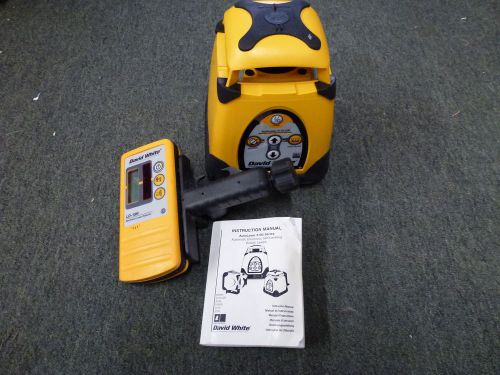 (t3) david white 3110-gr autolaser self leveling rotary laser level ***look*** for sale