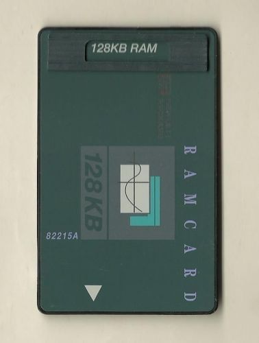 HP 128K RAM Card for HP 48GX Calculator (Battery Backed)
