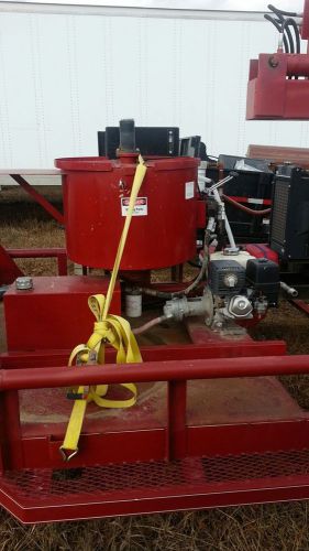 Drillcat DC9 geothermal grout system pump &amp; mixer