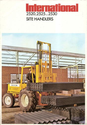 Equipment Brochure - IH - 2520 2525 2530 - Site Handler Fork Lift Truck (E1448)