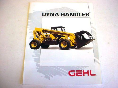 Gehl Dyna-Handler 562 Telescoping-Boom Forklift Color Brochure            b2