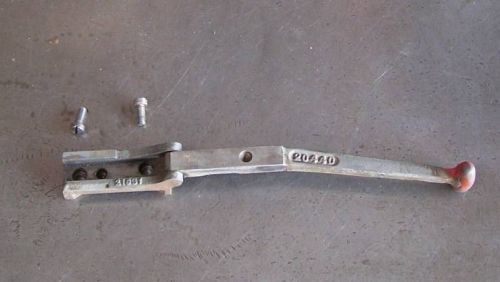 Miehle v-50 vertical letterpress stop lever, bracket very good condition for sale