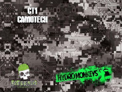 3 meters -10 ft hydromonkeys camotech hydrographics film us seller 100 cm for sale