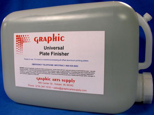 UNIVERSAL OFFSET PLATE FINISHER 5 GALLONS