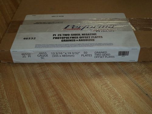 Pitman Performa  2 sided plates 2063-46532