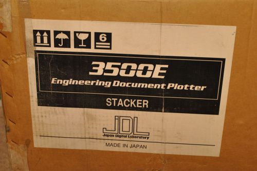JDL 3500E Engineering Document Plotter Stacker Japan Digital Lab New/Damaged