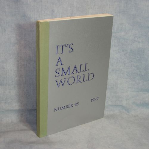 PRINTING Letterpress Amateur Press Printers Anthology 1979 IT&#039;S A SMALL WORLD 25
