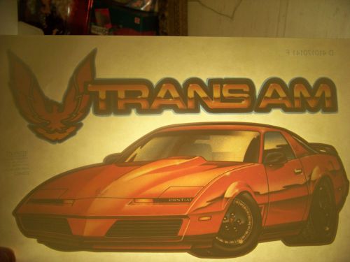 &#034;Trans Am&#034;  Transfer (Iron-on heat transfer only)