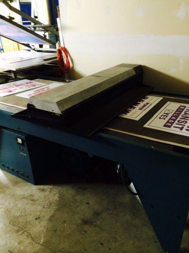 Filbar SemiAuto Screen Printing Press w/ UV Dryer Screenprinting