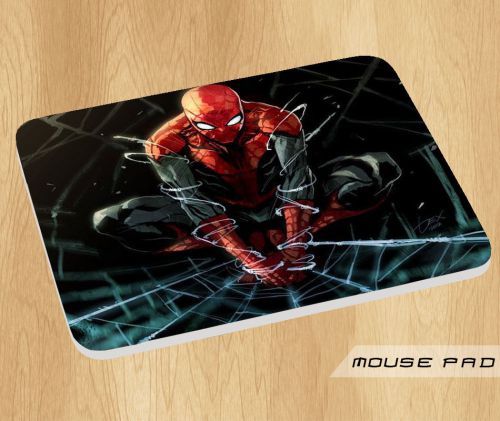 Spiderman Cartoon Stencil Mouse Pad Mat Mousepad Hot Gift