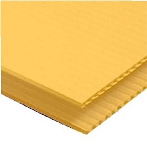 35pc yellow blank plastic 12&#034;x18&#034; coroplast blank sign for sale
