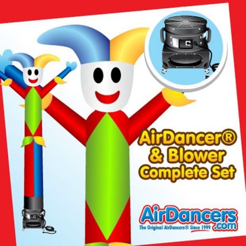 Jester airdancer® &amp; blower inflatable dancing tube man air dancer set for sale