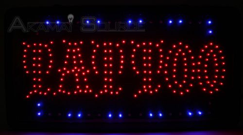19x10x1 &#034;TATTOO&#034; LED OPEN Sign For Tattoos Shop Blinding Business Retail Signs