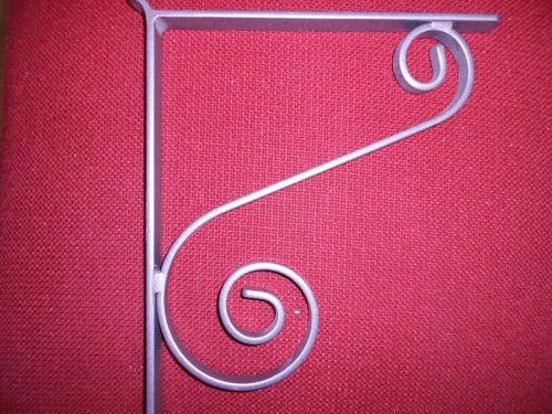 Brighton Retail Display Shelving Arms Scroll Silver 10 pieces for sale
