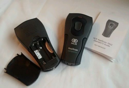 NCR RealScan 7832 Cordless Barcode Scanners (lot of 2)