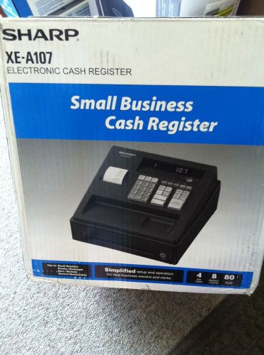 NEW Sharp XEA107 Entry Level Electronic Cash Register