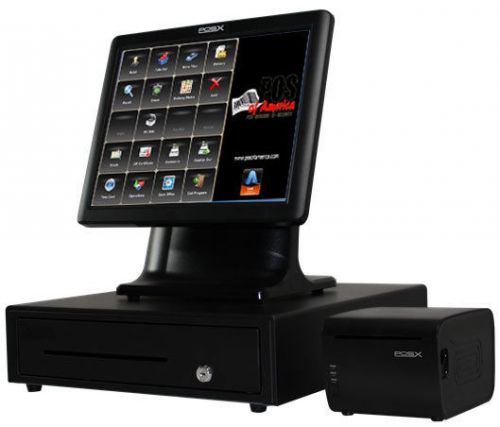 Aldelo 2013 pro pos-x ion fit restaurant all-in-one complete station new for sale