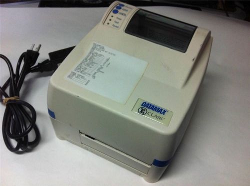 Datamax dmx-e-4204 thermal printer w/ ac charger sold as is for sale