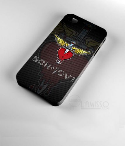 New Design Artist Singer Bon Jovi Logo 3D iPhone Case Cover