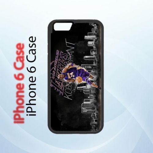 iPhone and Samsung Case - Basketball Player Kobe Bryant Black Mamba Dribble