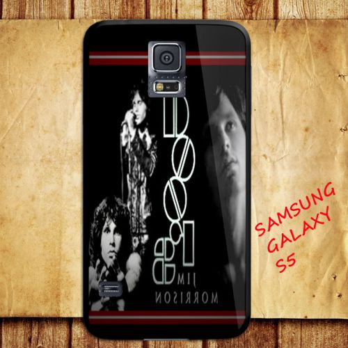 iPhone and Samsung Galaxy - White Black Thedoors Jim Morrison - Case