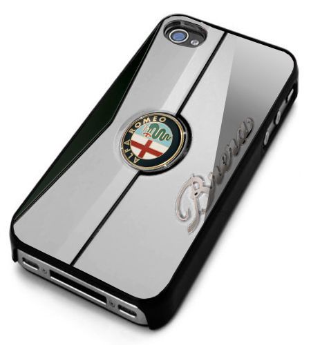 Alfa Romeo Car White Logo iPhone 5c 5s 5 4 4s 6 6plus