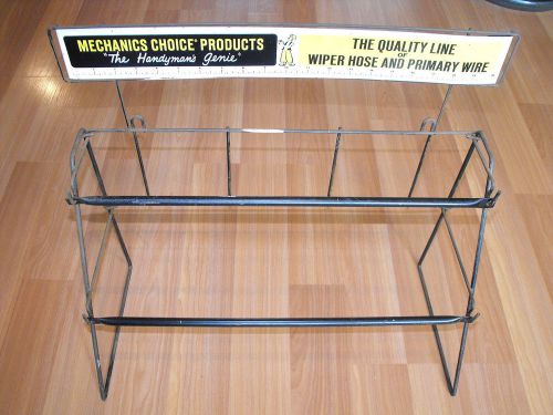 VTG MECHANICS CHOICE PRODUCTS WIPER HOSE PRIMARY WIRE METAL HARDWARE DISPLAY