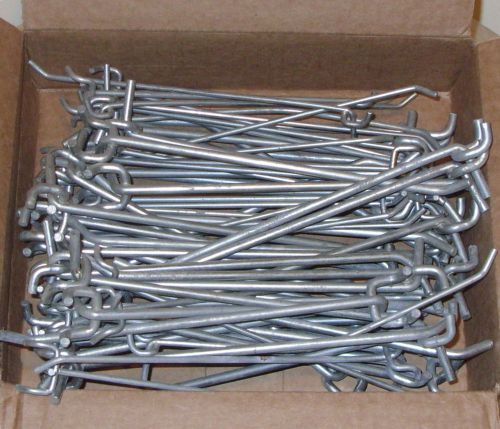 80 Commercial Grade Used  Pegboard Hooks  for Thick Pegboard with 1/4&#034;  Holes