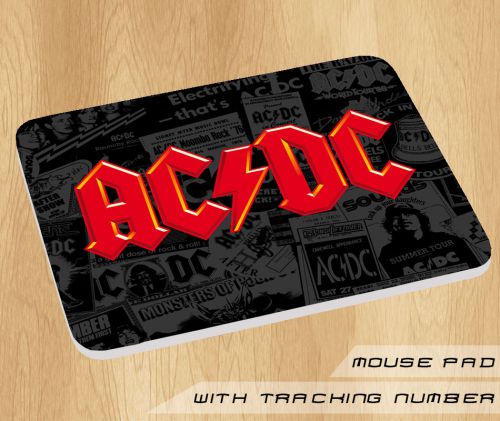 AC/DC Hard Rock Band Logo Mousepad Mouse Pad Mats Hot Gamers