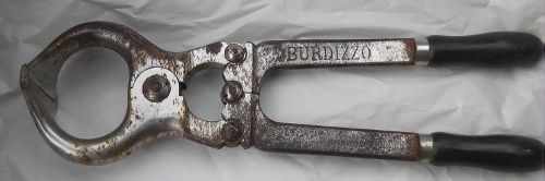 Vintage BURDIZZO Emasculator 18 1/2&#034; Castrator Wood Handle Made In Italy