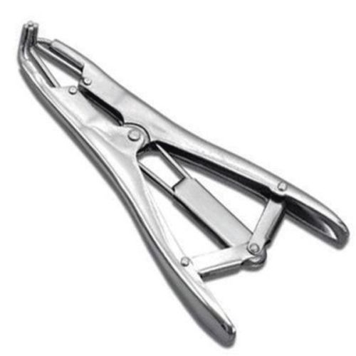 Nickel Plated Elastrator Tool Castrator Plier Castrating Band Applicator Cattle