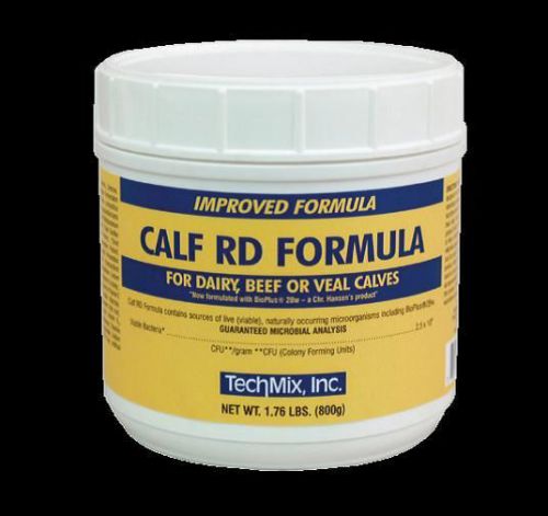 Calf RD Formula (800g) Milk Replacer Probiotic Bacteria Bucket Dairy Show Cattle