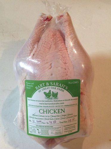 200 Fresh Poultry Shrink Bags 10 X 16