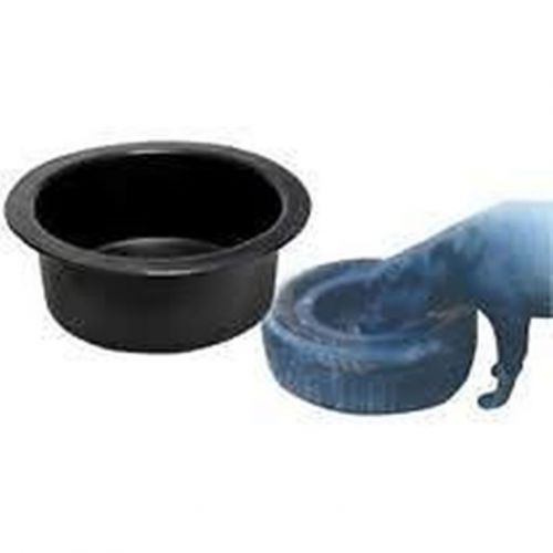 Livestock Pet Plastic Tire Feeder Water Bowl Basin UNIQUE Safe Quick Goat Sheep