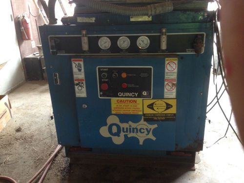 Quincy Screw air compressor 50hp QMA50
